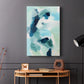 Teal Composition I - Canvas Art Print