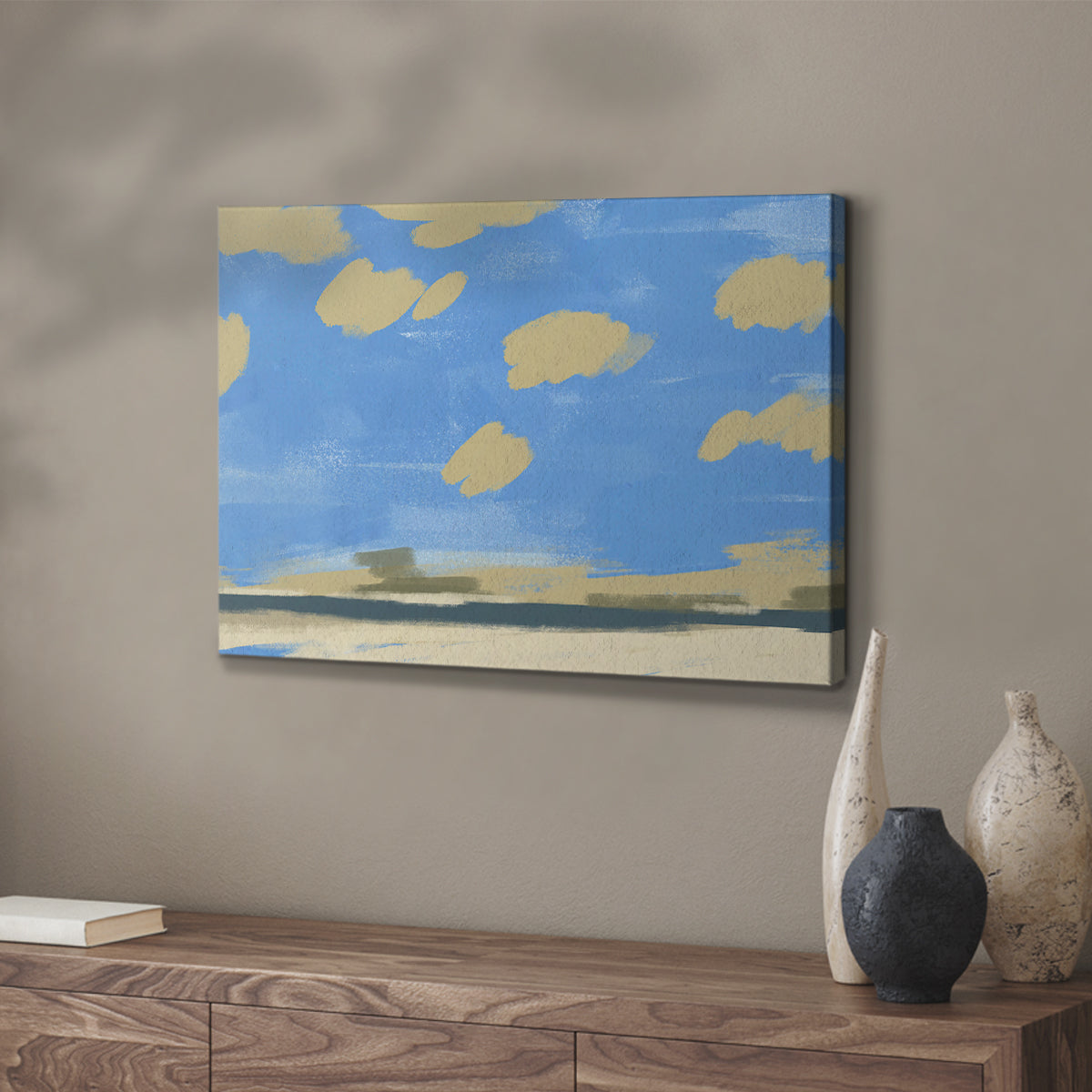 Textured Beachscape II - Canvas Art Print