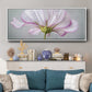 Textured Floral - Floater Framed Canvas Print