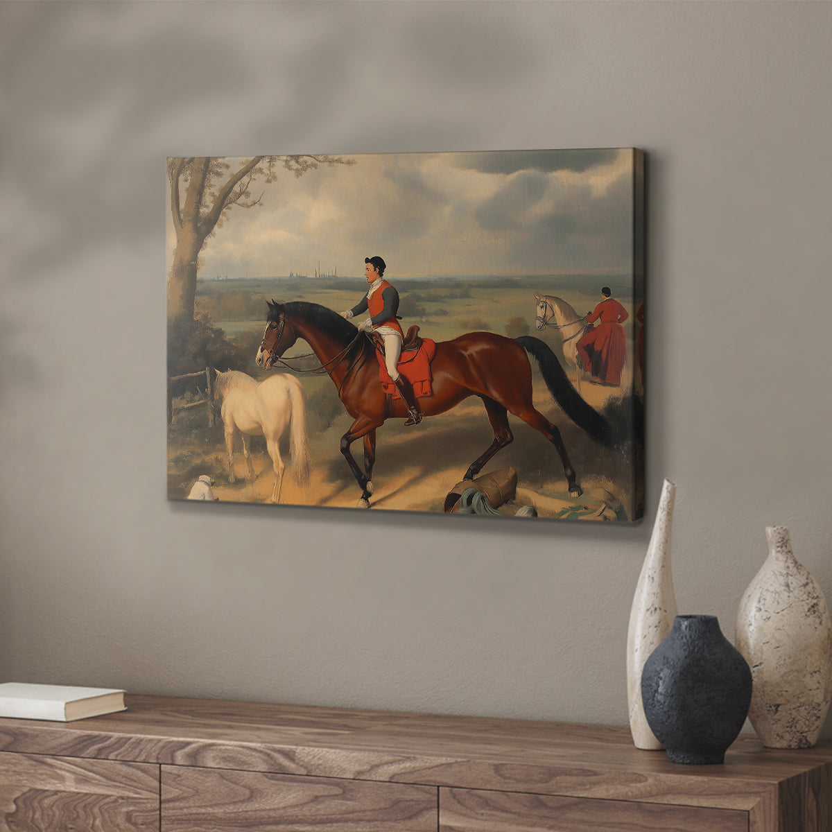 Vintage Hunt LXXX - Canvas Art Print