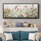 Sweet Spring Meadow - Floater Framed Canvas Print