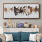 Pasture Run - Floater Framed Canvas Print