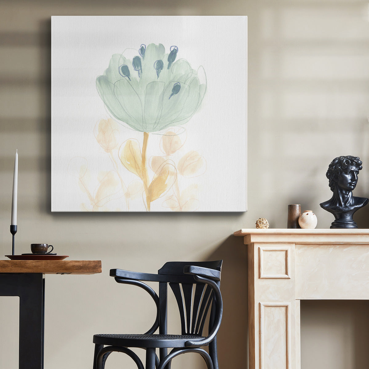 Petite Petals V - Canvas Art Print