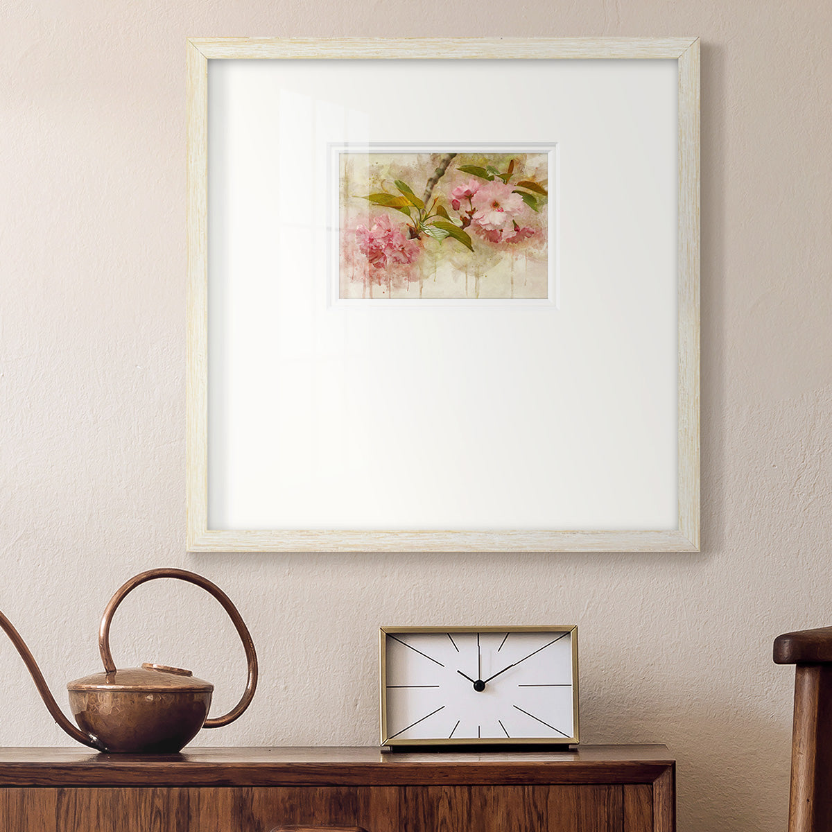 Blossom Elegance II Premium Framed Print Double Matboard