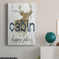 Happy Place Cabin Premium Gallery Wrapped Canvas - Ready to Hang