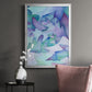 Fallen Leaves - Modern Framed Canvas Print