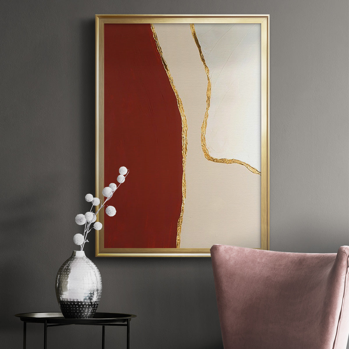 Allspice I - Modern Framed Canvas Print