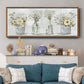 Farmhouse Bouquets - Floater Framed Canvas Print
