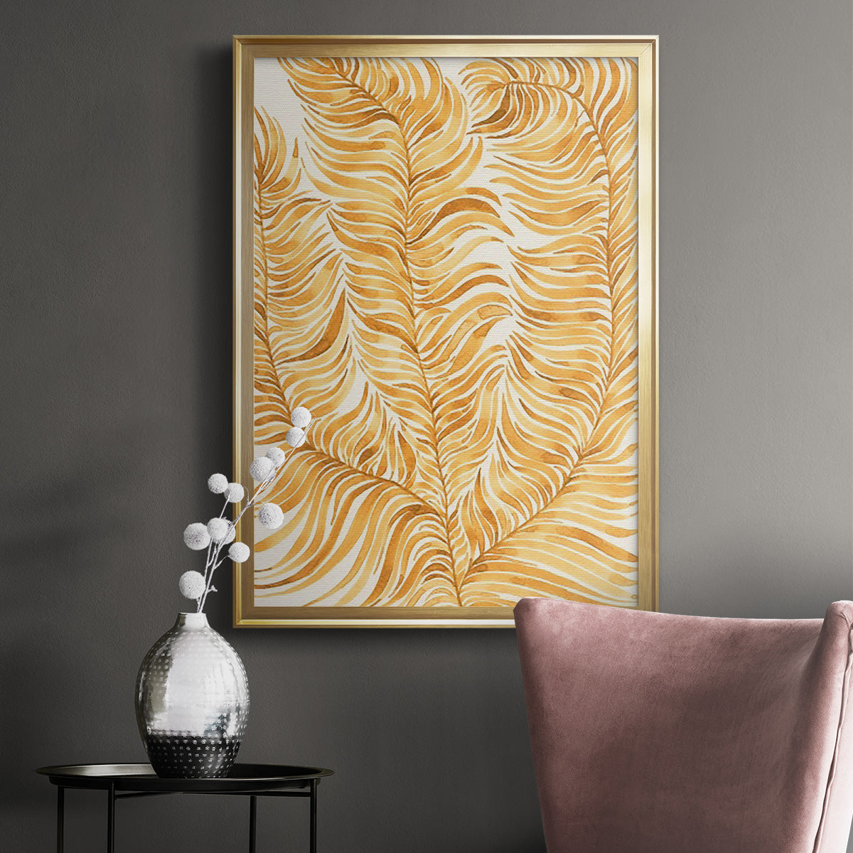 Quiet Harmony IV - Modern Framed Canvas Print