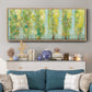 Turnwood - Floater Framed Canvas Print