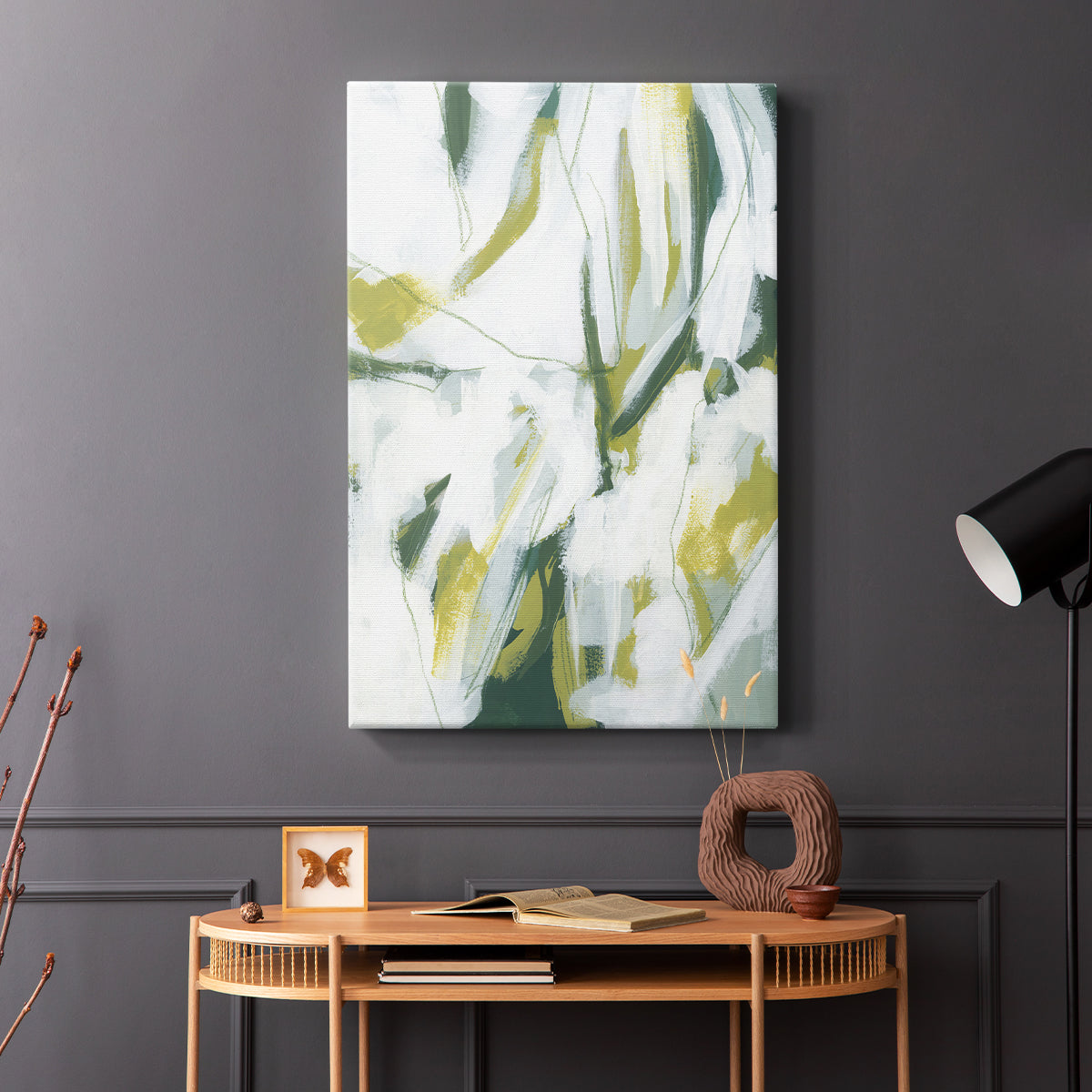 Emerald Ice I - Canvas Art Print