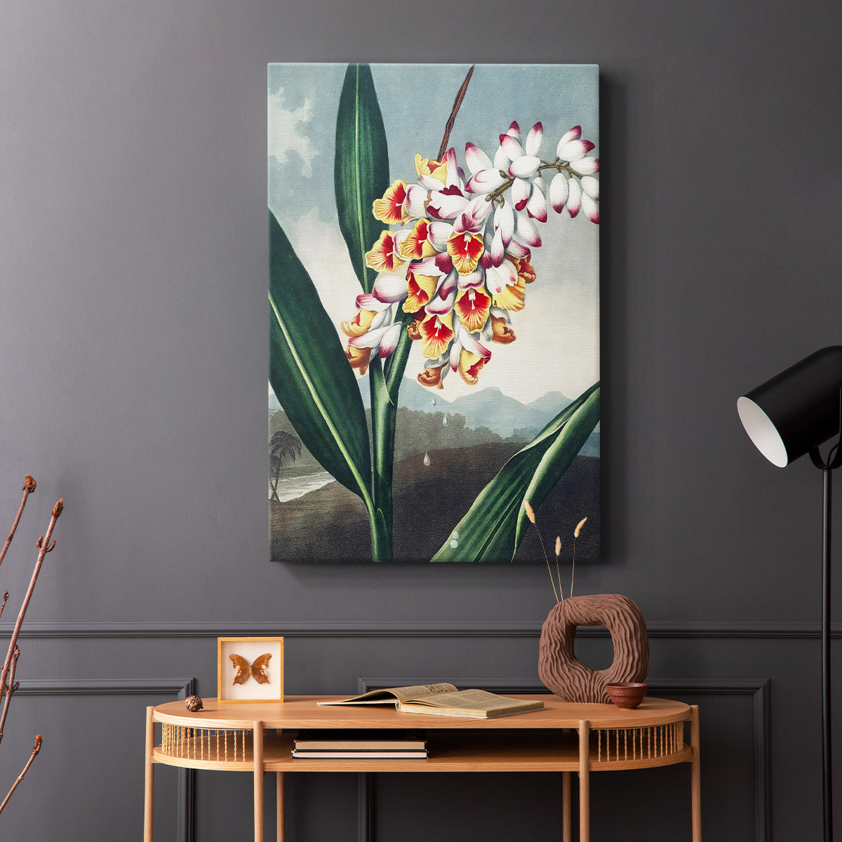 Temple of Flora VII - Canvas Art Print