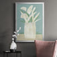 Muted Spring Arrangement IV - Modern Framed Canvas Print