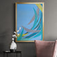 Circulating Flow II - Modern Framed Canvas Print