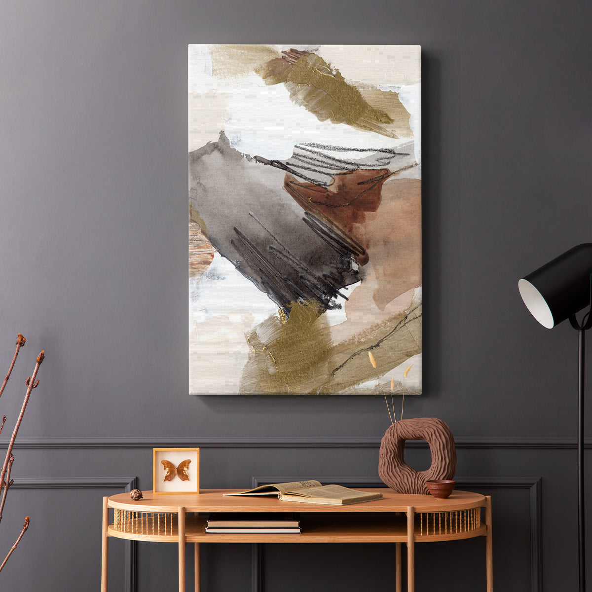 Antique Gold III - Canvas Art Print