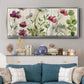 Meadow Flowers I - Floater Framed Canvas Print