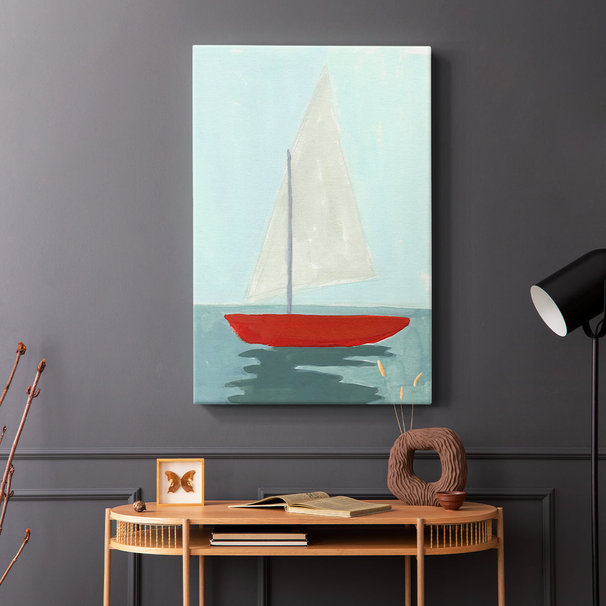 Small Sail II - Canvas Art Print