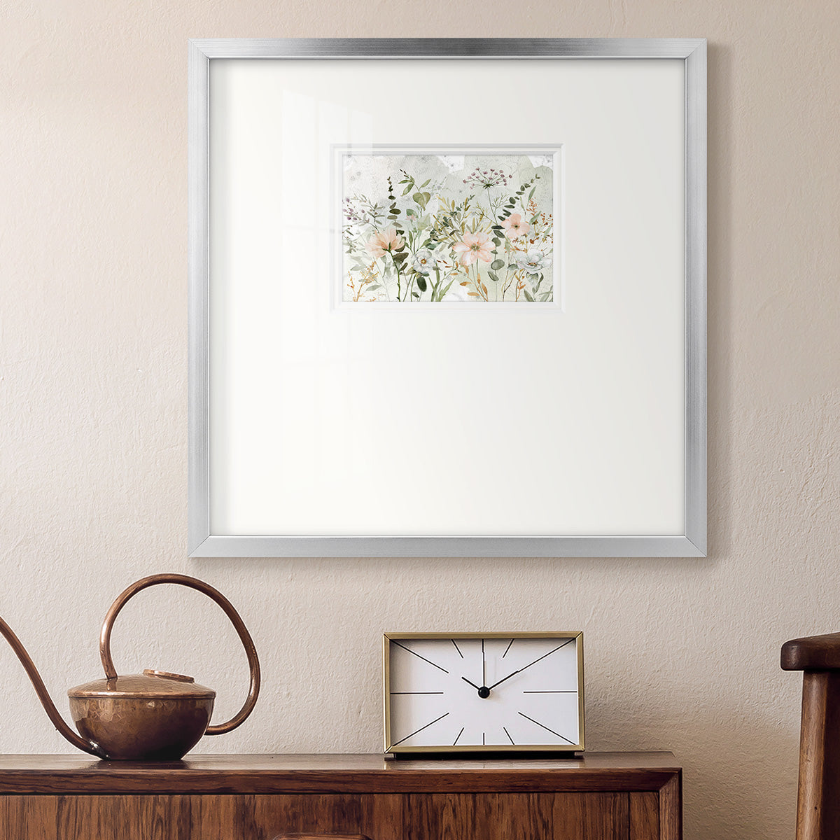 Botanical Sketchbook Premium Framed Print Double Matboard