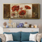 Poppy Morning - Floater Framed Canvas Print
