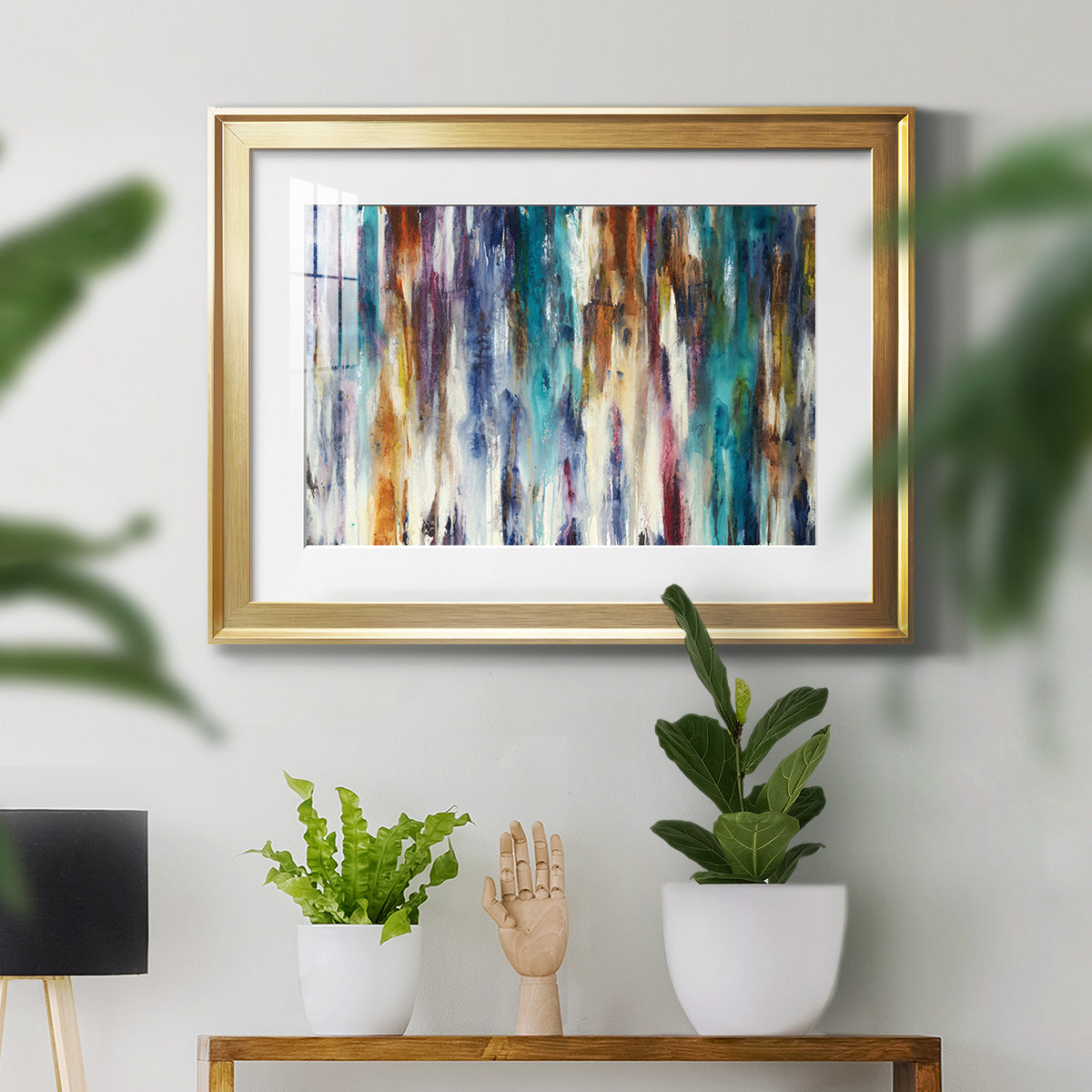 Shape Shifting - Modern Framed Art Print