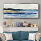 Indigo Bay - Floater Framed Canvas Print