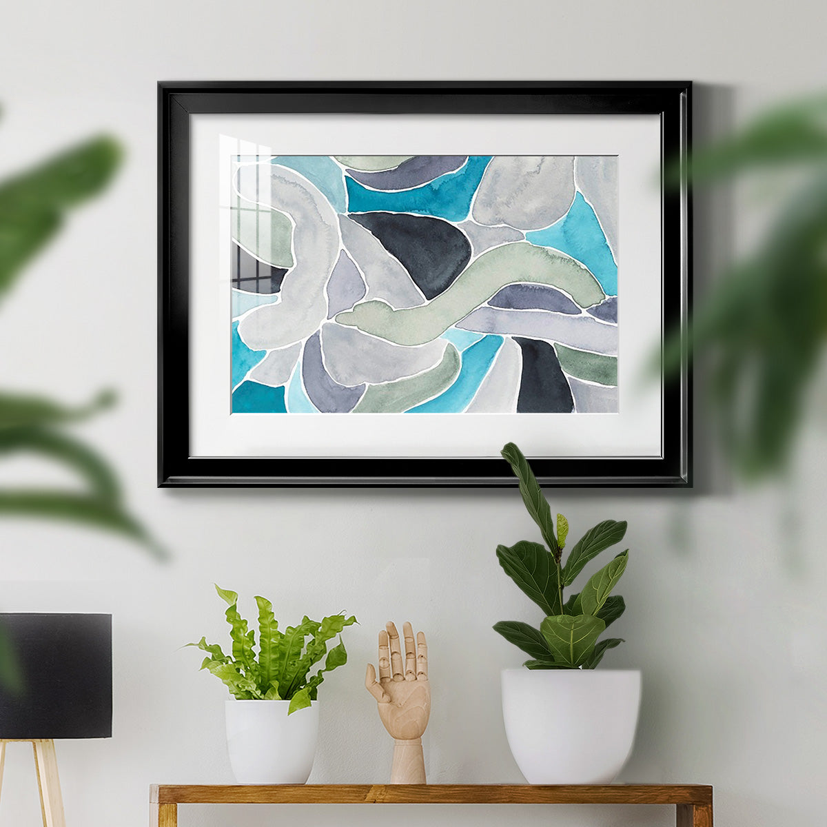 Subtle Billows II Premium Framed Print - Ready to Hang