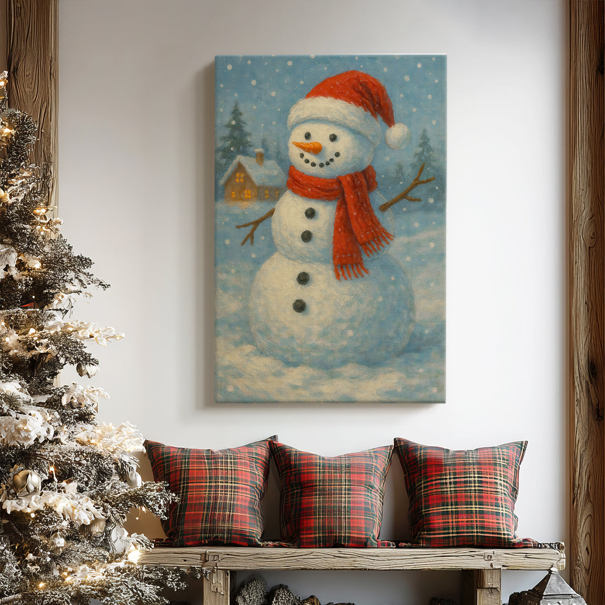 Pines of Chalk Promise - Canvas Art Print