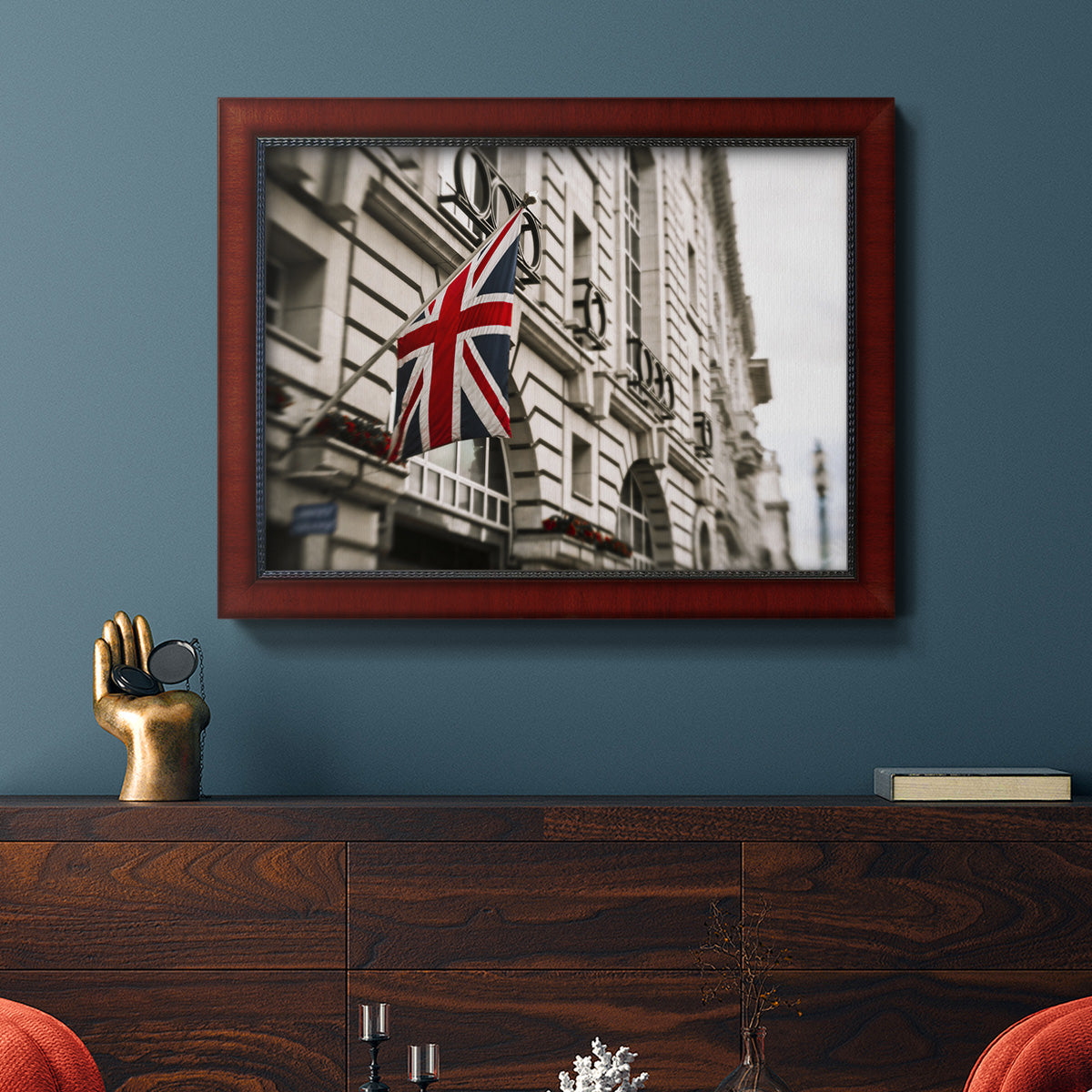 London Scene II Premium Framed Canvas- Ready to Hang