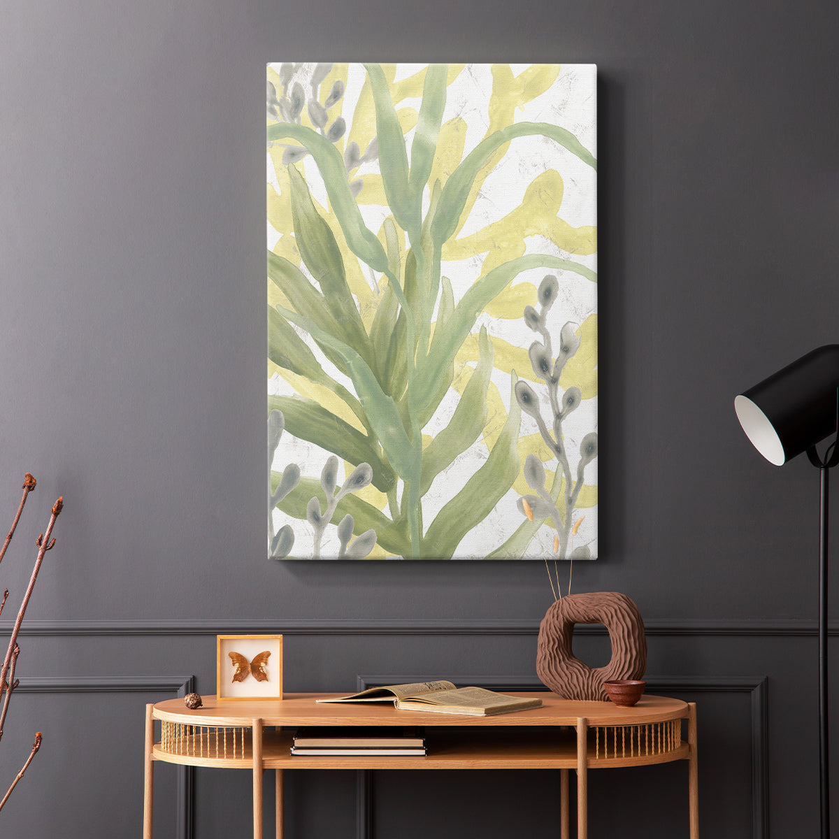 Sea Grass Fresco IV - Canvas Art Print