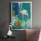 Tropical Graphics IV - Modern Framed Canvas Print