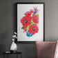 Brilliant Poppies I - Modern Framed Canvas Print