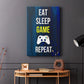 Gamer at Play V - Canvas Art Print