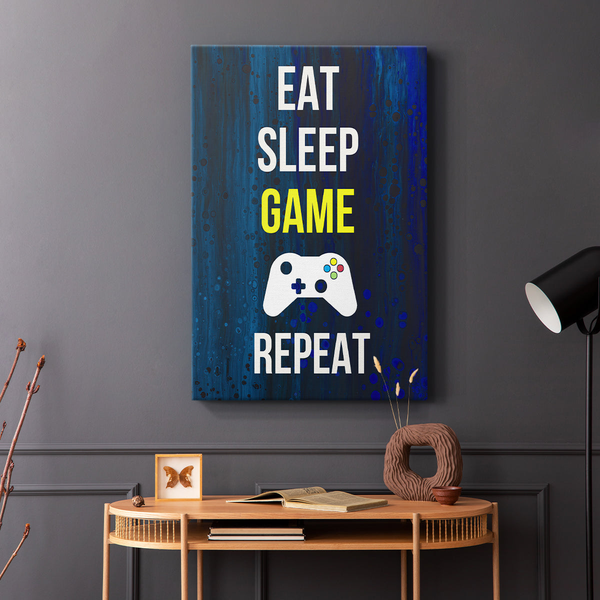 Gamer at Play V - Canvas Art Print