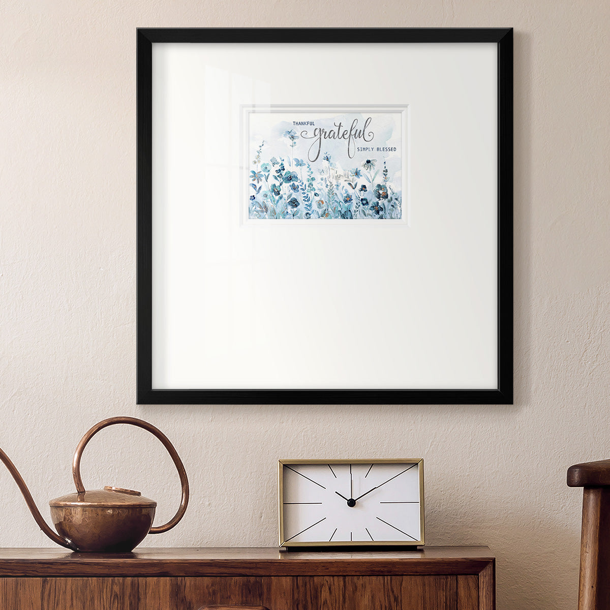 Glittering Meadow Premium Framed Print Double Matboard