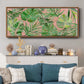 Tropical Sketchbook Coral - Floater Framed Canvas Print
