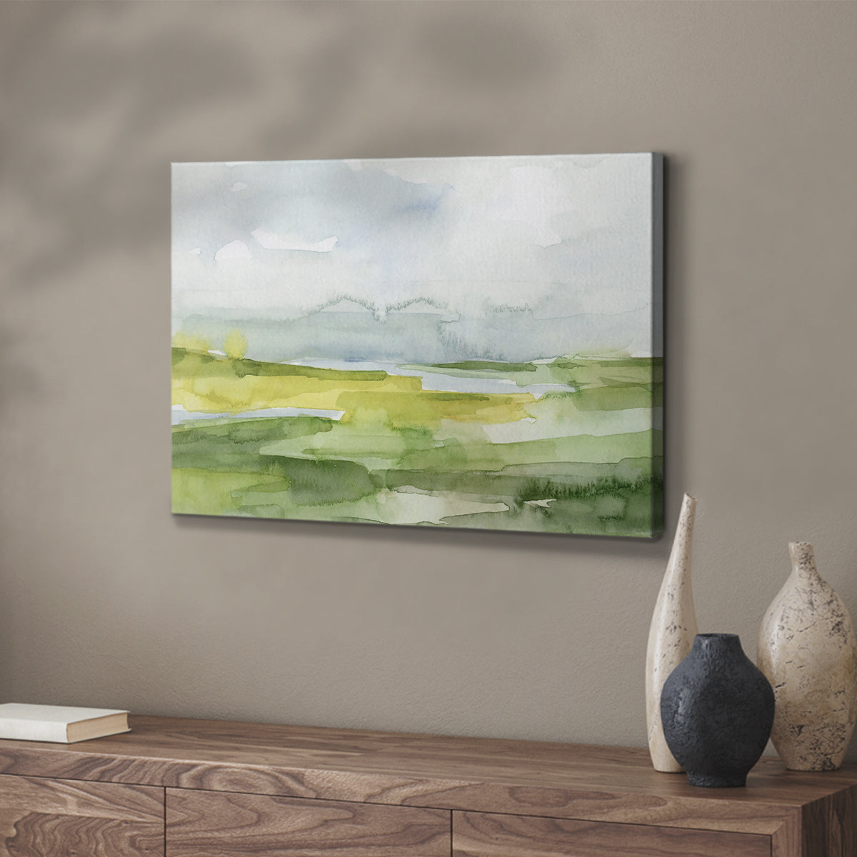 Watery Lowlands II - Canvas Art Print