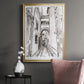 Europe Street Sketches II - Modern Framed Canvas Print