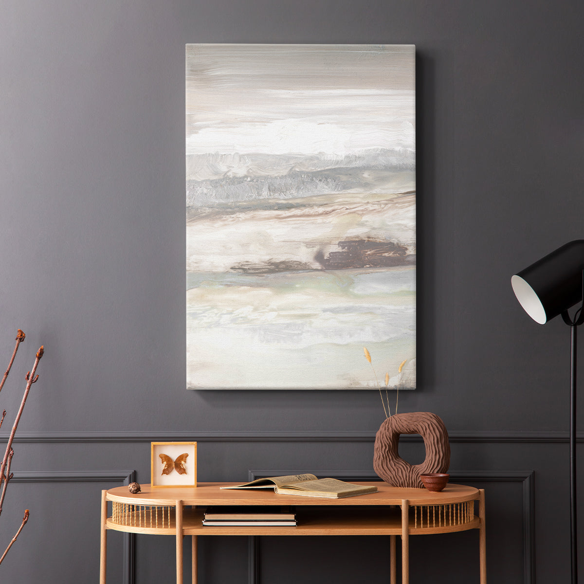 Neautral September Sky - Canvas Art Print