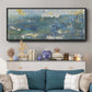 Sparkling Sea I - Floater Framed Canvas Print