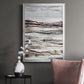 Muted Earth Layers I - Modern Framed Canvas Print