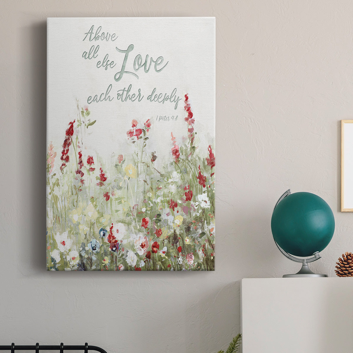 Love Meadow Premium Gallery Wrapped Canvas - Ready to Hang