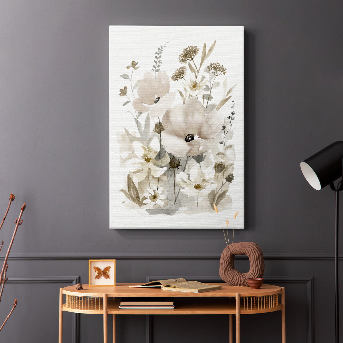 Neutral Nature II - Canvas Art Print