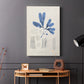 Blue Marine Algae VII - Canvas Art Print