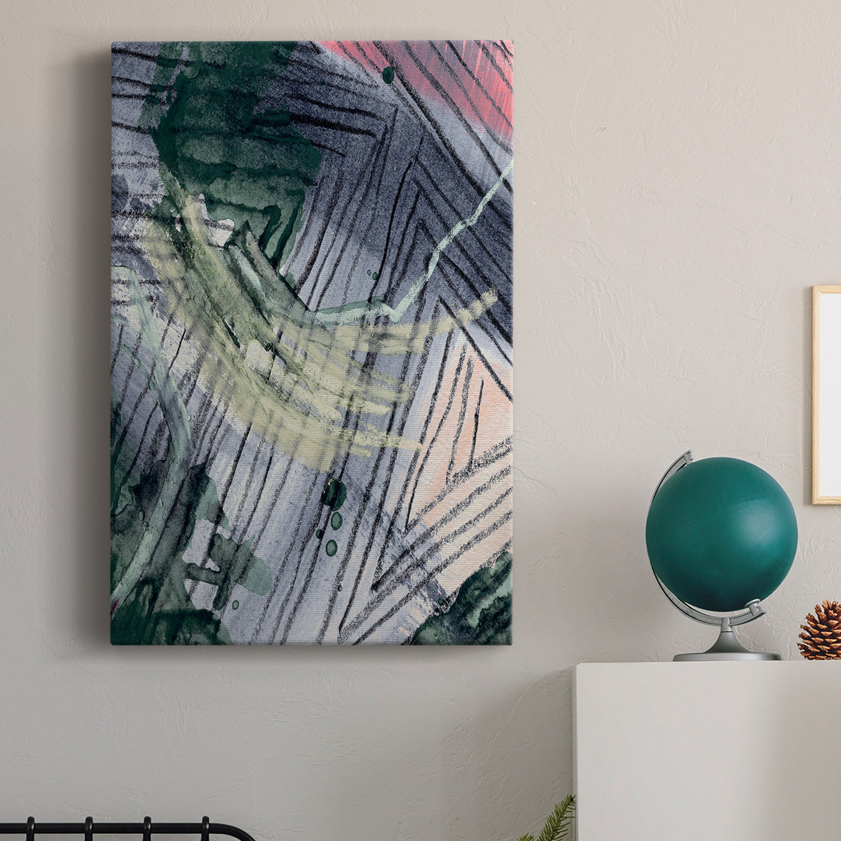 Angled Spaces III Premium Gallery Wrapped Canvas - Ready to Hang