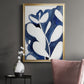 Blue Eucalyptus II - Modern Framed Canvas Print