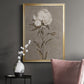 Pretty As A Peony II - Modern Framed Canvas Print