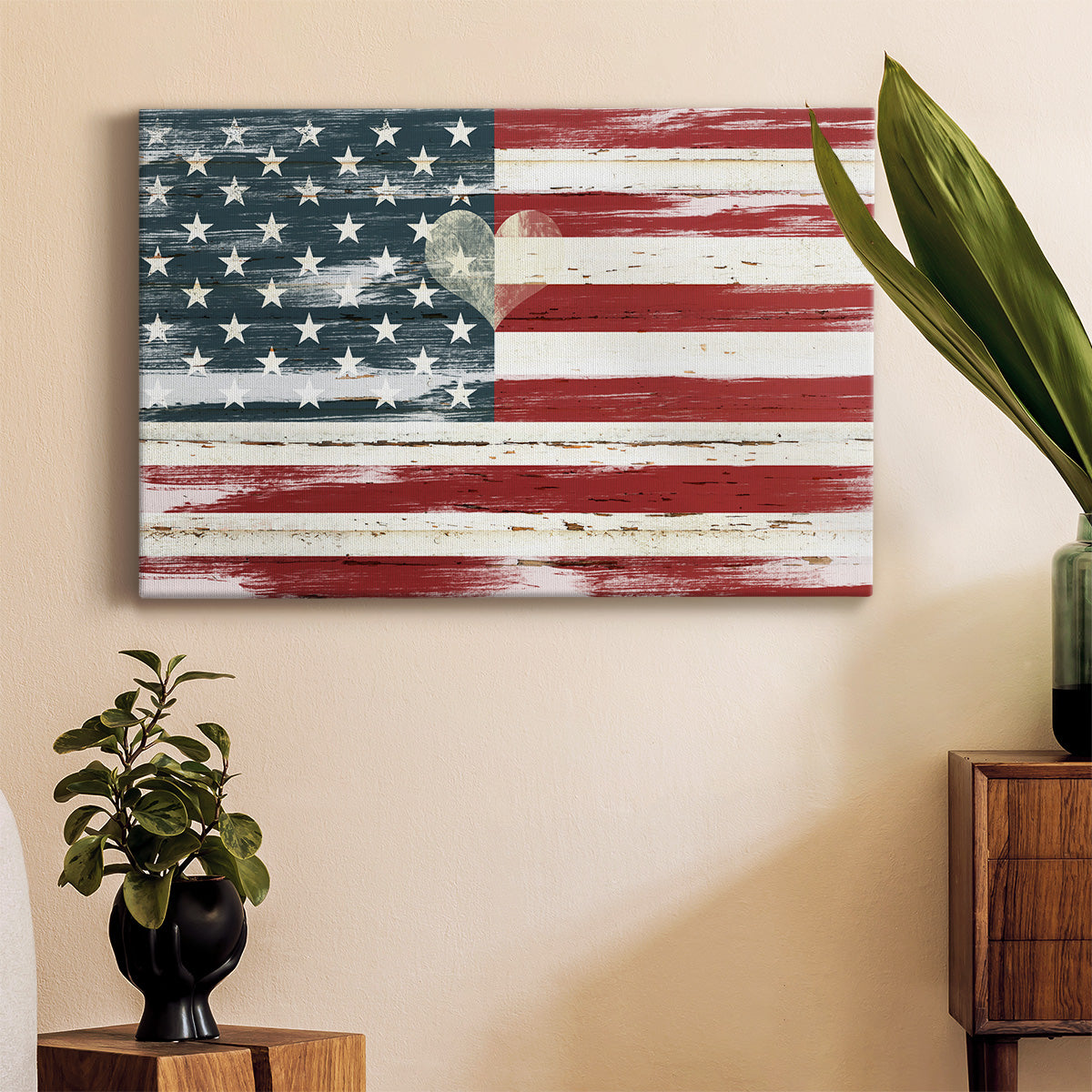 Heart of America - Canvas Art Print