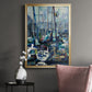 Edmonds Marina - Modern Framed Canvas Print