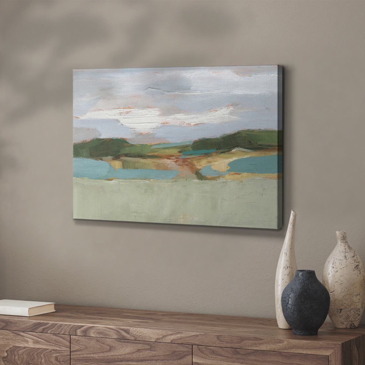 High Noon Vista Study II - Canvas Art Print