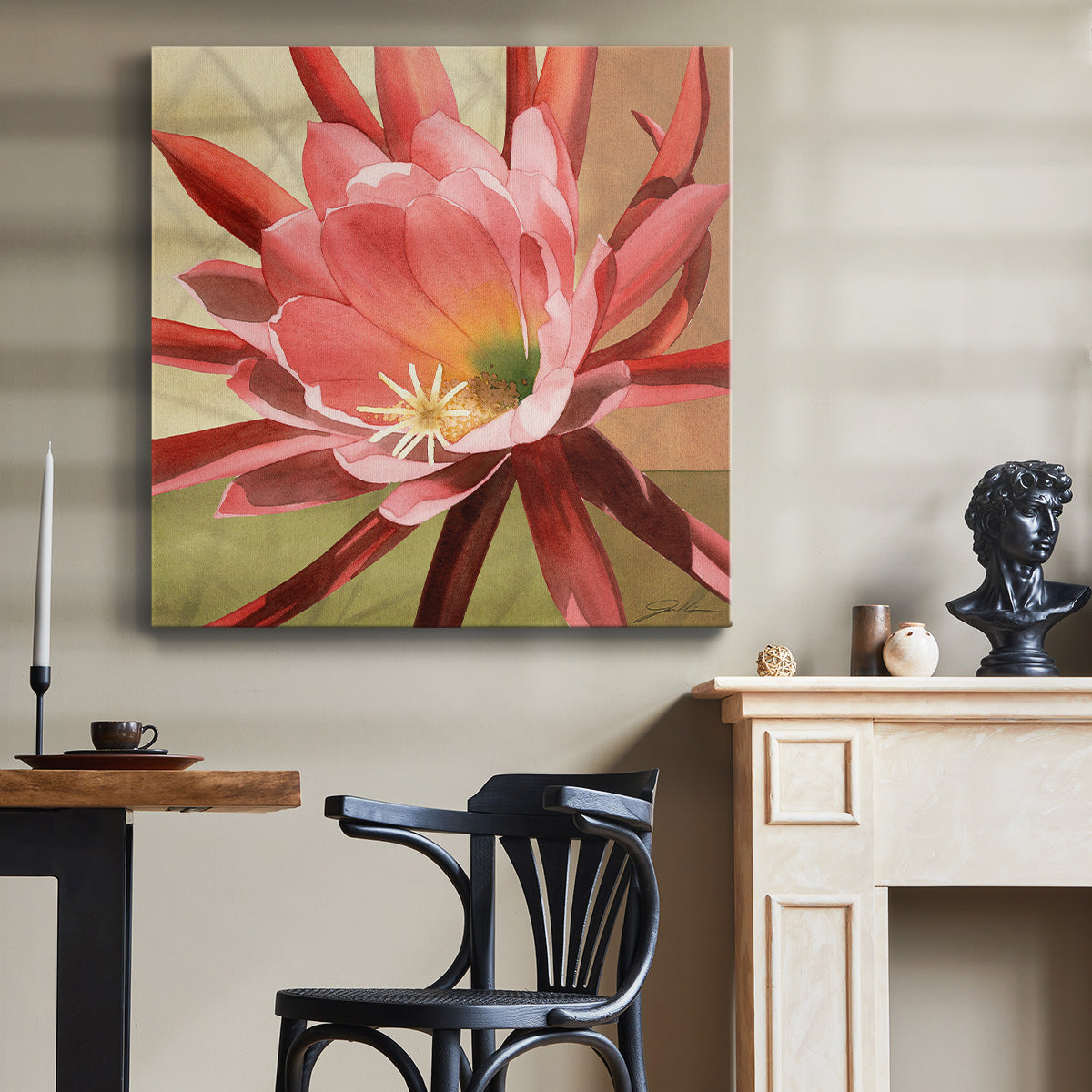 Desert Bloom I - Canvas Art Print